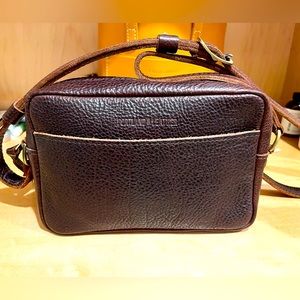 Portland Leather Goods Toaster crossbody bag in Coldbrew